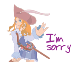 Mary Pirates_W sticker #7562697