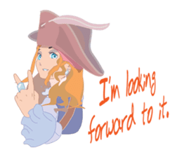 Mary Pirates_W sticker #7562699