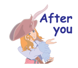 Mary Pirates_W sticker #7562705