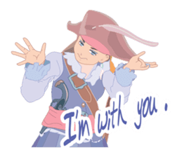 Mary Pirates_W sticker #7562707