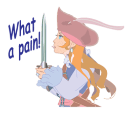 Mary Pirates_W sticker #7562709