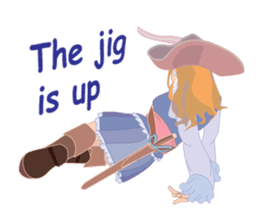 Mary Pirates_W sticker #7562714