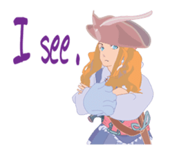 Mary Pirates_W sticker #7562716