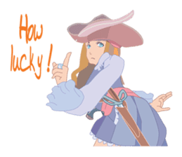 Mary Pirates_W sticker #7562718