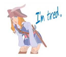 Mary Pirates_W sticker #7562721