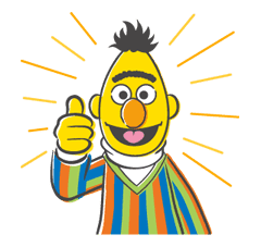 Sesame Street sticker #20551