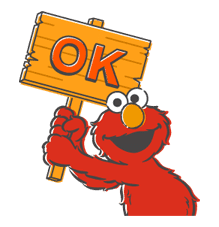 Sesame Street sticker #20552
