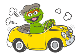 Sesame Street sticker #20572