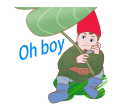 Albert of northern gnome sticker #7687100