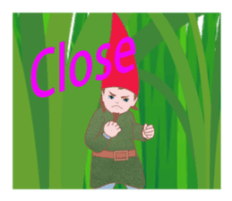 Albert of northern gnome sticker #7687102