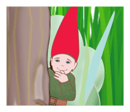 Albert of northern gnome sticker #7687103