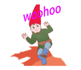 Albert of northern gnome sticker #7687111