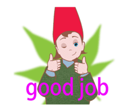 Albert of northern gnome sticker #7687113