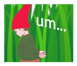 Albert of northern gnome sticker #7687115