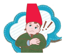 Albert of northern gnome sticker #7687118