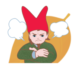 Albert of northern gnome sticker #7687119