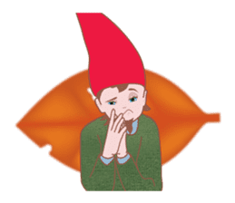 Albert of northern gnome sticker #7687121