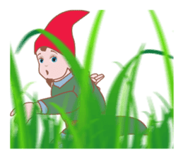 Albert of northern gnome sticker #7687126