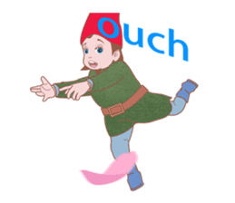 Albert of northern gnome sticker #7687128