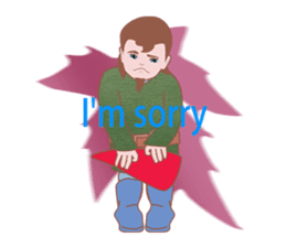 Albert of northern gnome sticker #7687129