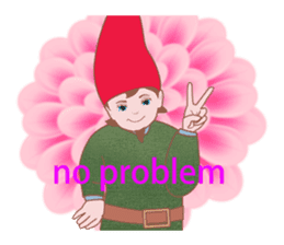 Albert of northern gnome sticker #7687137