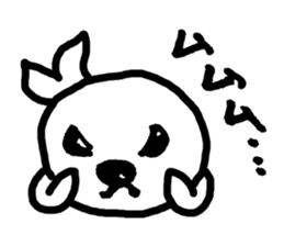 Seal pup sticker #7710189
