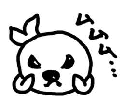 Seal pup sticker #7710189