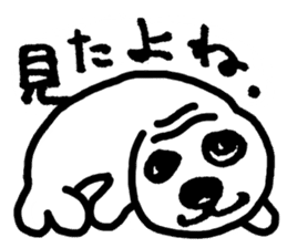 Seal pup sticker #7710192