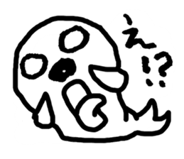 Seal pup sticker #7710195