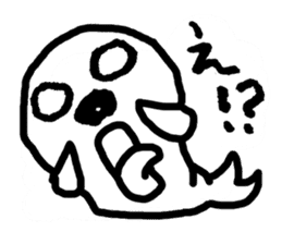 Seal pup sticker #7710195