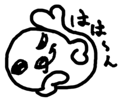 Seal pup sticker #7710200