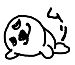 Seal pup sticker #7710203