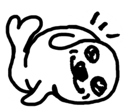 Seal pup sticker #7710205