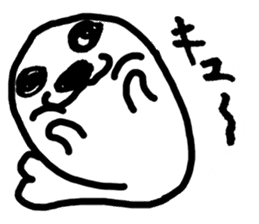 Seal pup sticker #7710224