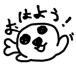 Seal pup sticker #7710226