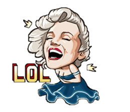 Virtual Marilyn - VM2 sticker #7975845