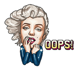 Virtual Marilyn - VM2 sticker #7975847