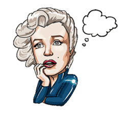 Virtual Marilyn - VM2 sticker #7975849