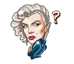 Virtual Marilyn - VM2 sticker #7975857