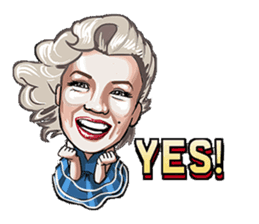 Virtual Marilyn - VM2 sticker #7975871