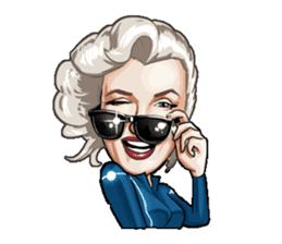 Virtual Marilyn - VM2 sticker #7975872