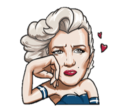 Virtual Marilyn - VM2 sticker #7975882
