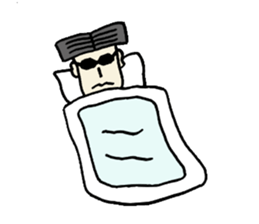 Serious young man(No character ver) sticker #8353589