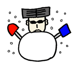 Serious young man(No character ver) sticker #8353591