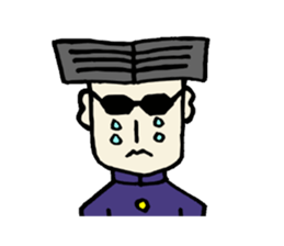 Serious young man(No character ver) sticker #8353599