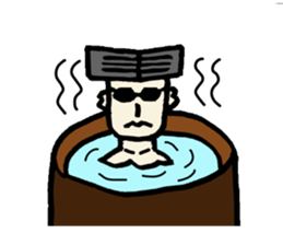 Serious young man(No character ver) sticker #8353606