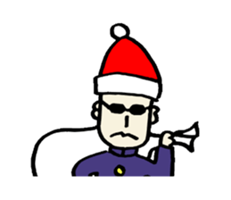 Serious young man(No character ver) sticker #8353617