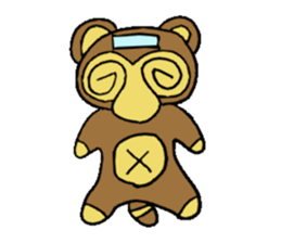 The raccoon dog(No character ver) sticker #8354265