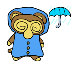 The raccoon dog(No character ver) sticker #8354268