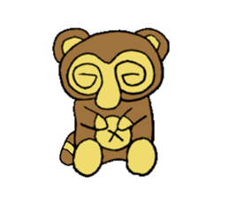The raccoon dog(No character ver) sticker #8354270